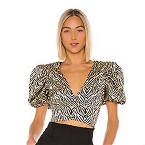 House of Harlow 1960 x Revolve Puff Sleeve Top